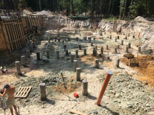 Микросваи, фундамент в Бобрице