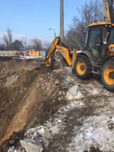 Київ проспект Глушкова шпунтове огородження мікропалі (10)